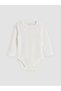 Two Mt Shop Quality Lcw Baby White 2-Piece Baby Girl Snap-On Bodysuit - 3