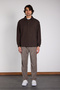 Oversize Wool Viscose Fabric Sweatshirt - 2