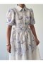Zarm Model Midi Boy Shirt Collar Dress - 6