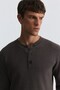 Button collar textured sweater - 4