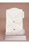 Slim Fit Groom's Suit Stone Collar Shirt - 8