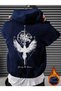 Men's Oversize Hooded Sweatshirt – High-Quality Fabric Printed Hoodie - 2