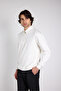 Oversize Zippered Polo Collar Sweatshirt - 2