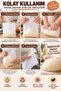 Medium Size Transparent Silicone Dough Kneading Bag for Bread Pasta Ravioli Dough - 2