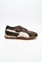 Women's Colorful Sole Velcro Suede Leather Orthopedic Sneaker Walking Shoes - 3