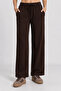 Comfortable Stretchy V-Neck Modal Suit Lrn0076 Brown - 4