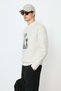 112030203 Alfred Men's Sweatshirt White - 4