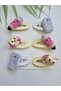 Hello to School Set 6-Piece Snap Buckle Back to School Stationery Necessities Pencil Book Bag Figured Children's Hair Accessory - 8