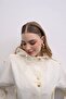 Drawstring Gold Detailed Oversized Raincoat - 3