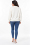 Women's Polo Neck Mercerized Knitwear Blouse - 4