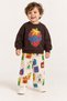 Strawberry Printed Boys and Girls Unisex Top and Bottom Set - 2