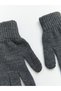 Vizyon New Season Anthracite Knitwear Boys' Gloves - 2