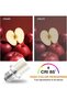 4 عبوات من مصابيح LED E26/E27 بقوة 900 لومن مع ضوء دافئ، 10 واط - 4