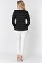 Women's Glitter Striped Mercerized Knitwear Cardigan - 4
