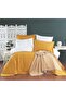 Concept Duvet Cover Set + Bedspread Set 10 Pieces - Mustard - 2