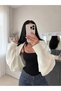 Women's Special Production Knitwear Bolero Cardigan - 3