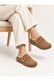 Women's Suede Accessories, Closed Front, Comfort Sole, Mother-Style Closed Slippers - 2