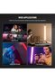 شريط إضاءة LED RGB محمول أساسي بقوة 30 وات، 35.5 بوصة/90 سم، مصباح كشاف عصا قابل للنفخ مصنوع من مادة TPU بسعة 5000 مللي أمبير في الساعة - 5