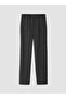 Ozmarka New Season Black Regular Fit Striped Men's Pajama Bottoms - 6