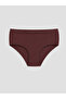 Ozmarka New Season Brown Leopard Patterned Hipster Panties - 2