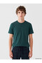 Ozmarka New Season Green Regular Fit Plaid Men's Pajama Set - 2
