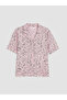 Ozmarka New Season Pink Cat Patterned Women's Pajama Set - 6