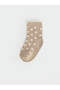 Quality Pieces from Çelebi Store Embroidered Baby Girl Socks 4-Piece Set - 5