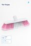 Floor Brush 17 cm Multi-Colored Plastic