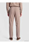 Vizyon New Season Beige Regular Fit Men's Trousers - 4