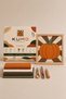 Pumpkin Kinusaiga Hobby Kit – Seamless Fabric Mosaic Art DIY Kit – 20 X 20cm