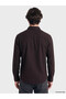Özmarka New Season Plum Regular Fit Men's Shirt - 4