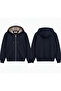 Plaid Hooded Zippered Oversize Cardigan Hoodie - 4