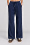Hooded Knitted Top and Bottom Set Lzv0033 Dark Blue - 4