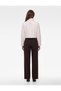 Scarf Collar Long Sleeve Buttoned Stitching Detailed Seasonal Jacket - 4