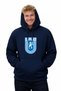 Hanorac for Craiova Supporters, Bleumarin, with Hood and Lion Print - 3