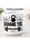 Porcelain Mug with No Excuses Written on It 300 ml Fitness Sports Motivation Themed Weightlifting Patterned Coffee Tea Cup Gift for Athletes - 3