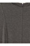 Esvab • Modern & Distinctive Zero Roba Collar Waist-Slit Dress - 8