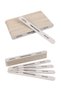 100Pcs Nail File 100/180 Wooden Sanding Buffer Block Pedicure Manicure UV Gel Nail Polish Pro Nail F - 8