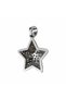 Trend Silver Large Size Zircon Stone Star Necklace - 3