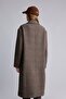 Regular Fit Plaid Double-Breasted Cashmere Coat H8594Ax26Wn - 5