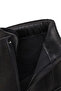 Men's Black Lace-Up Zippered Leather Boots Wm600019Dv - 7