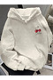 Unisex Men/Women Cherries Custom Printed Cotton Oversize Sweatshirt - 2