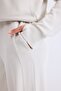 Wide Leg Elastic Waist Pocketed Waffle Sports Sweatpants I3632Ax26Au - 3