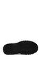 Men's Black Lace-Up Zippered Leather Boots Wm600019Dv - 5