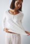 Regular Fit Floral Buttoned Long Sleeve Pajama Set H8810Ax26Au - 3