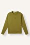 Standard Fit Crew Neck Sweatshirt with Minimal Printed Detail I0569Ax26Wn