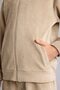 Zippered Stand Collar Velvet Cardigan for Boys H8946A826Au - 4