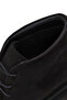 Men's Black Lace-Up Nubuck Leather Casual Boots Wm620010Dn - 7