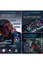 Y13 Motorcycle Helmet Headset Motorcycle Headset with Radio with Rgb Mode 5.3 Bluetooth Intercom - 3