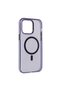 غطاء شفاف لـ Apple iPhone 14 Pro Max من Tron مع Magsafe - أرجواني غامق - 2